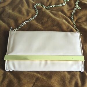 Nude Steve Madden clutch